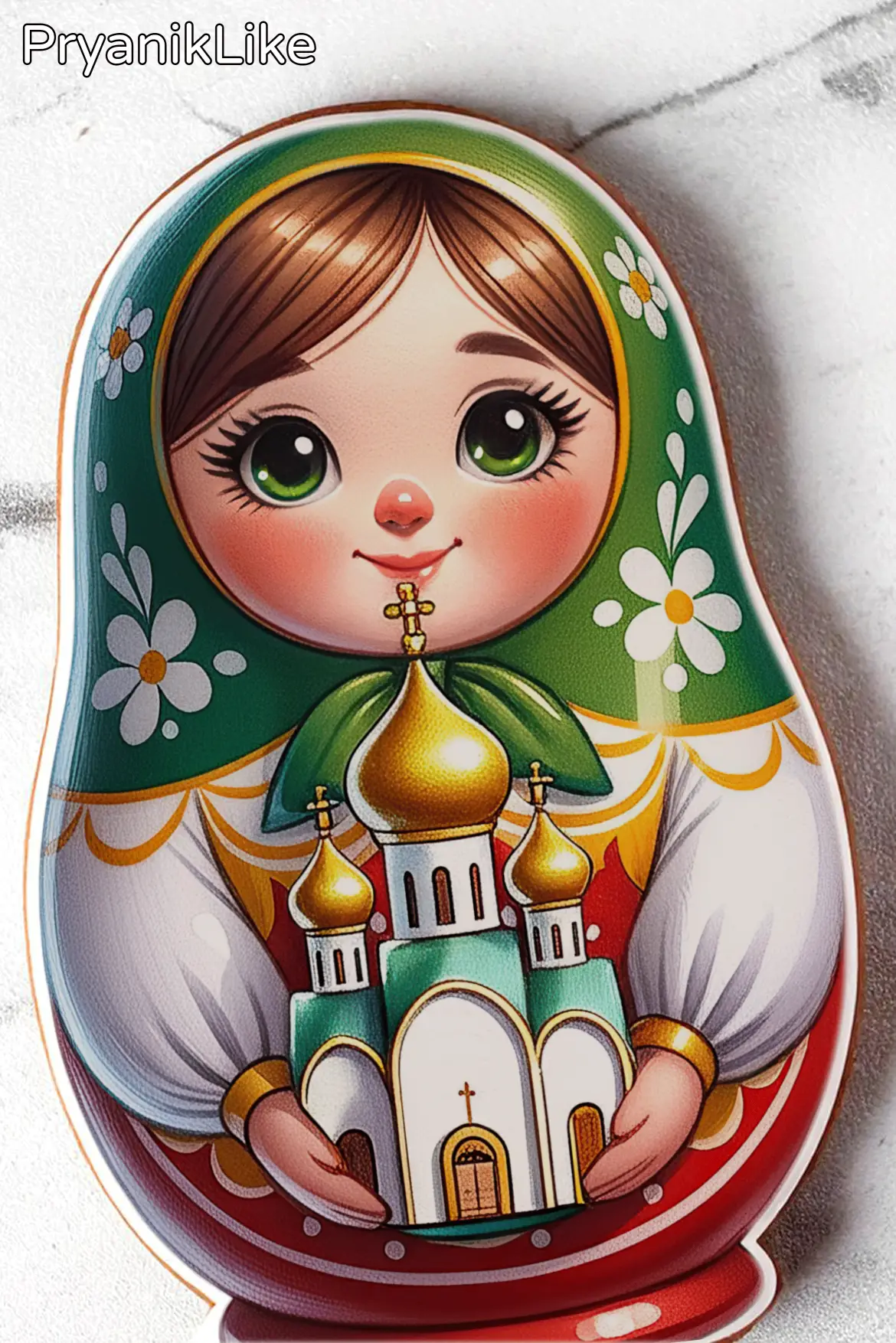 Пряник матрешка (ооооочень много)